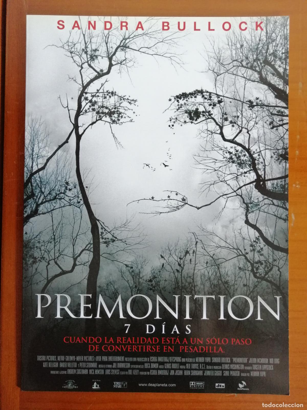 Cine: G9164 PREMONITION 7 DIAS-DOBLE