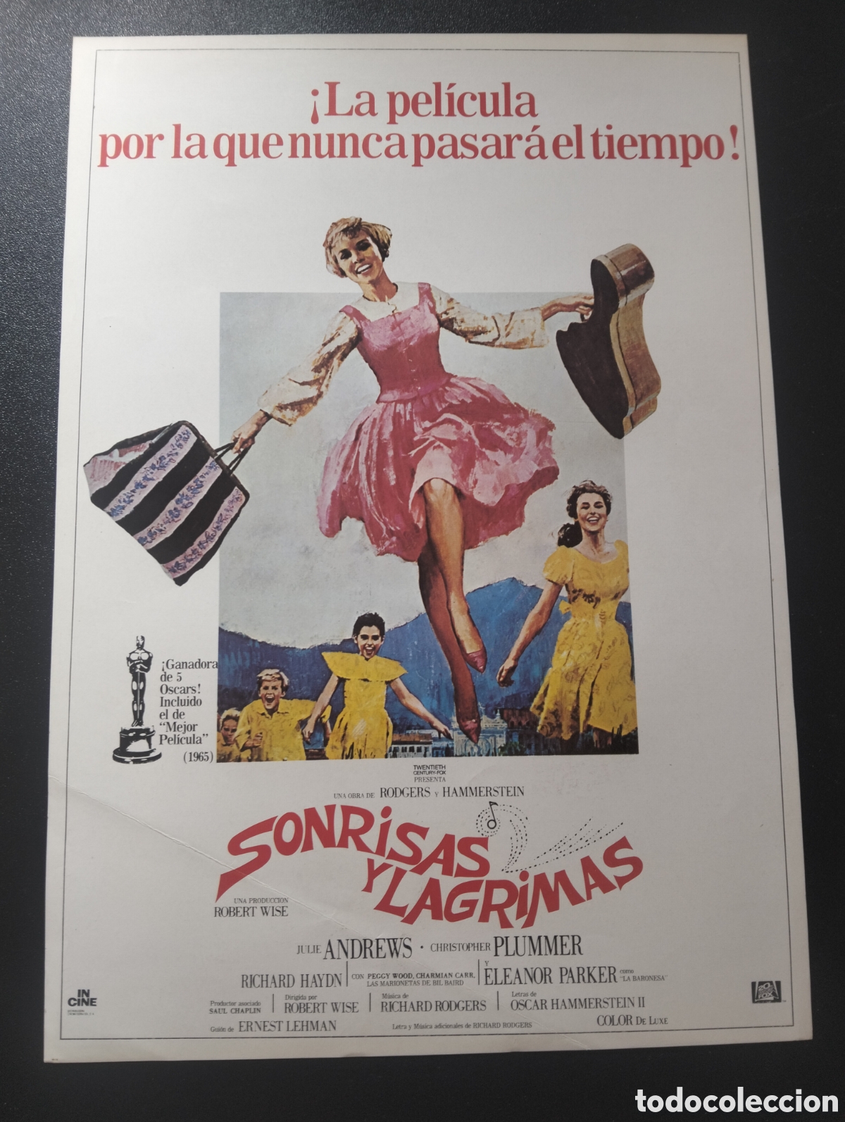 Cine: SONRISAS Y LAGRIMAS JULIE ANDREWS GUIA CINE ORIGINAL CA66