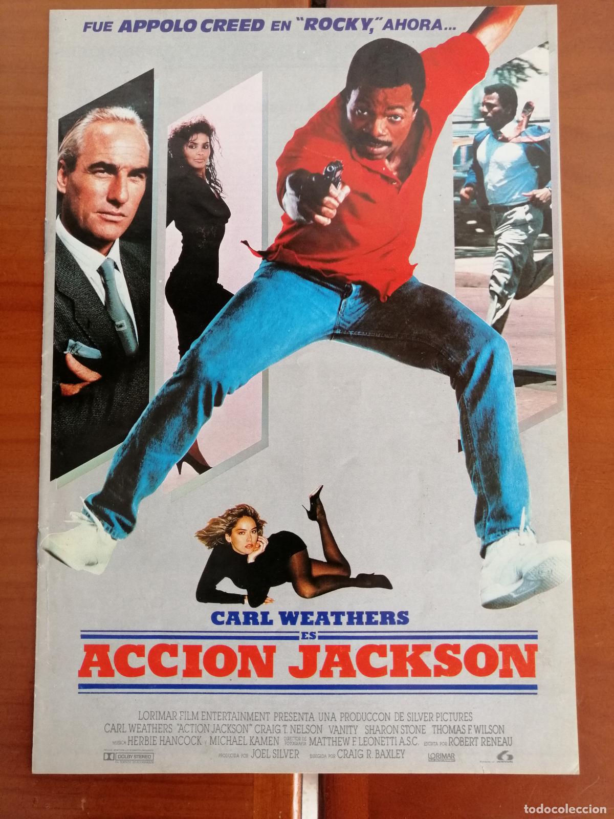 Cine: G230 ACCION JACKSON-LIBRO 8 PAGINAS