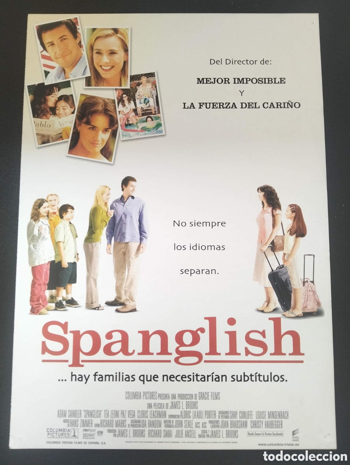 Cinema: SPANGLISH JAMES L. BROOKS GUIA CINE ORIGINAL CA66