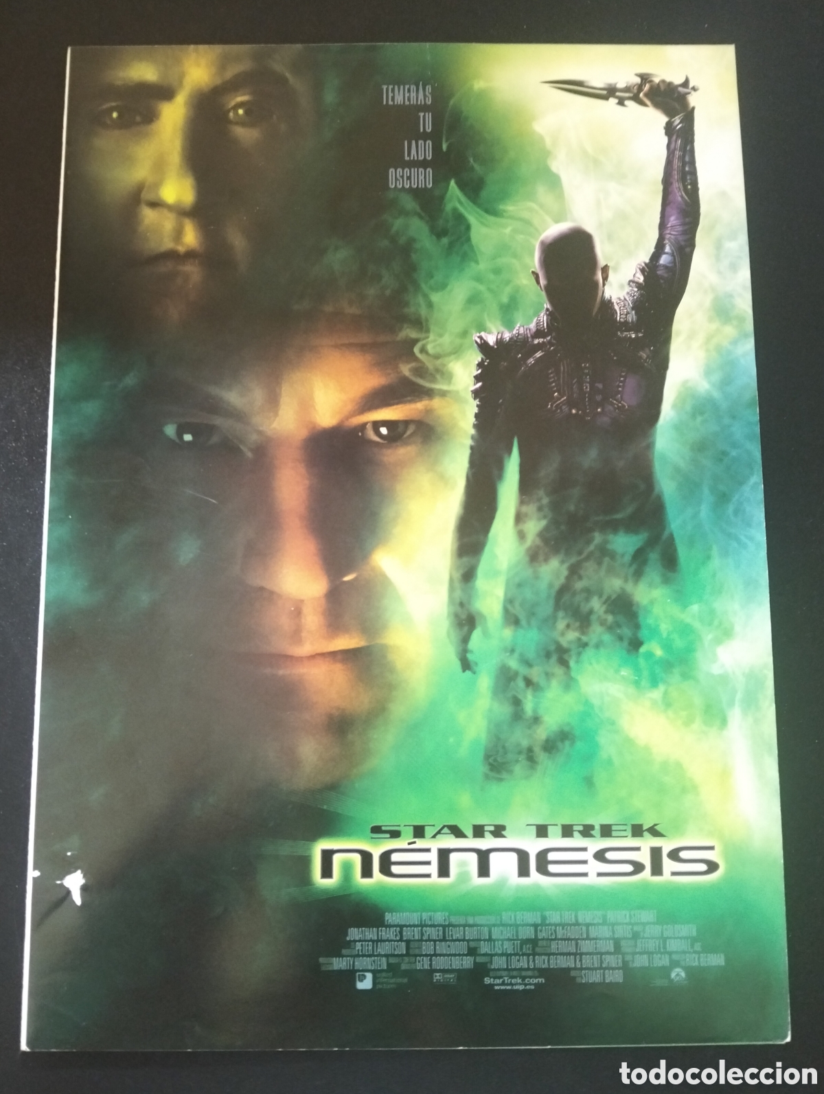 Cinema: STAR TREK NEMESIS GUIA CINE ORIGINAL CA66