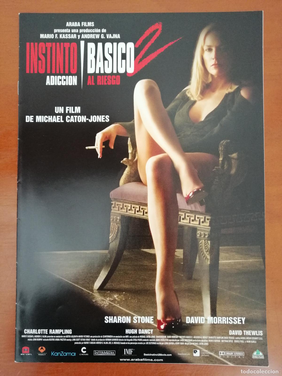 Cinema: G5359 INSTINTO BASICO 2-LIBRO 8 PAGINAS