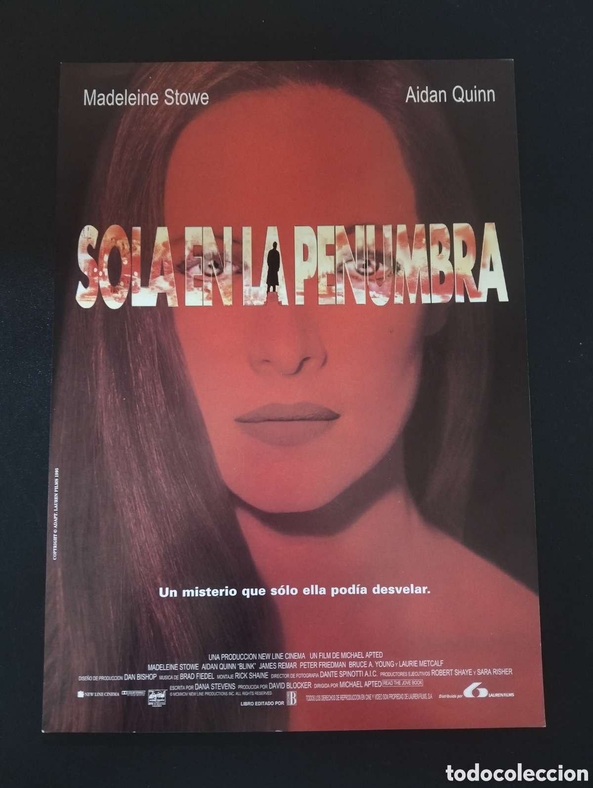Cine: SOLA EN LA PENUMBRA GUIA CINE ORIGINAL CA68