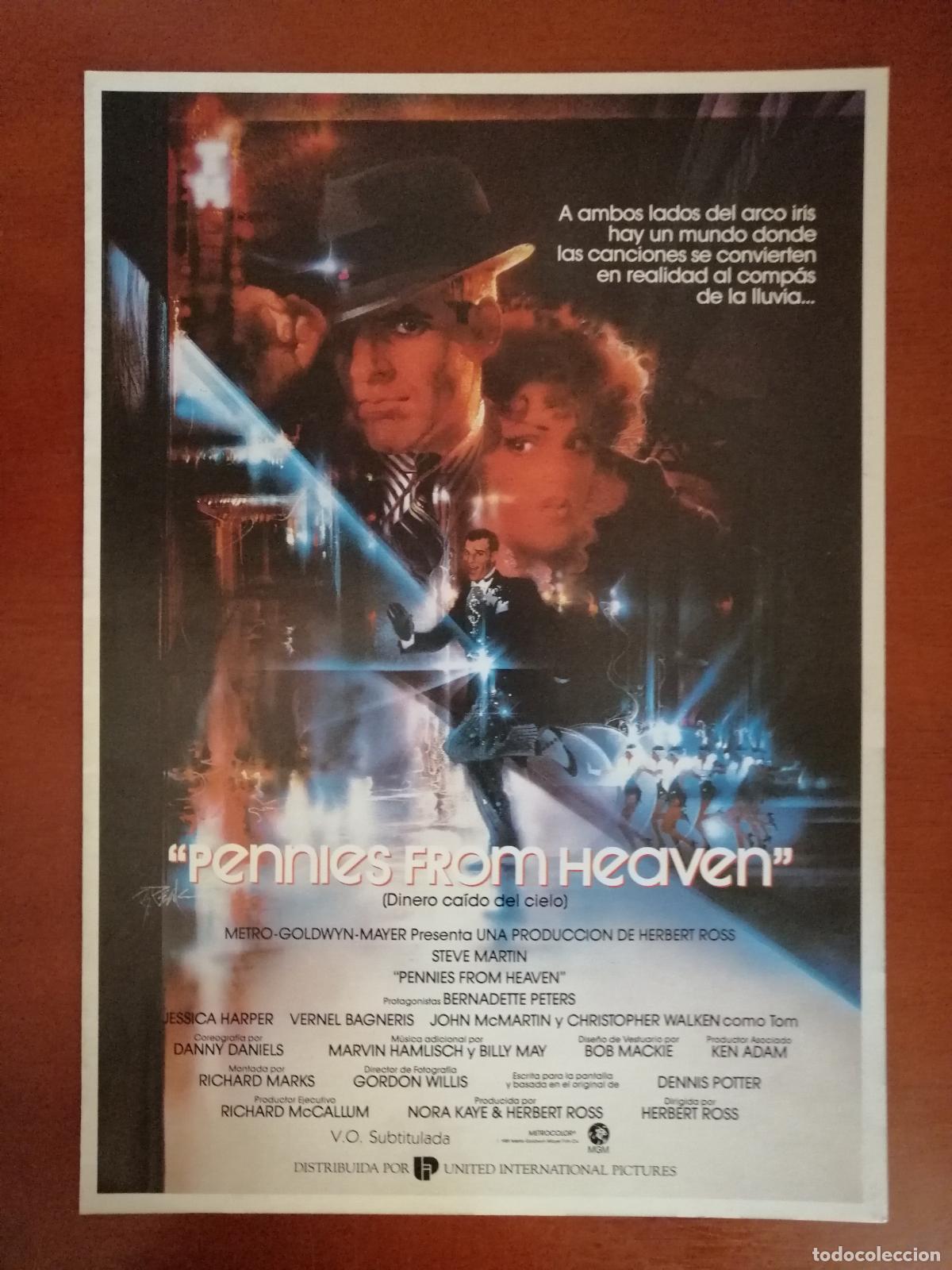 Cine: G8933 PENNIES FROM HEAVEN (DINERO CAIDO DEL CIELO)-DOBLE