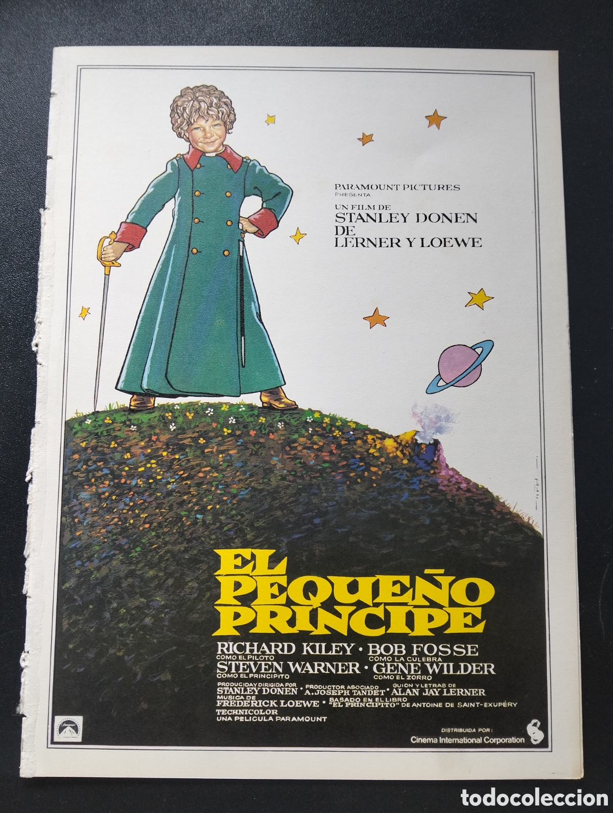 Cine: EL PEQUE&Ntilde;O PRINCIPE-STANLEY DONEN-RICHARD KILEY - GUIA CINE ORIGINAL CA67