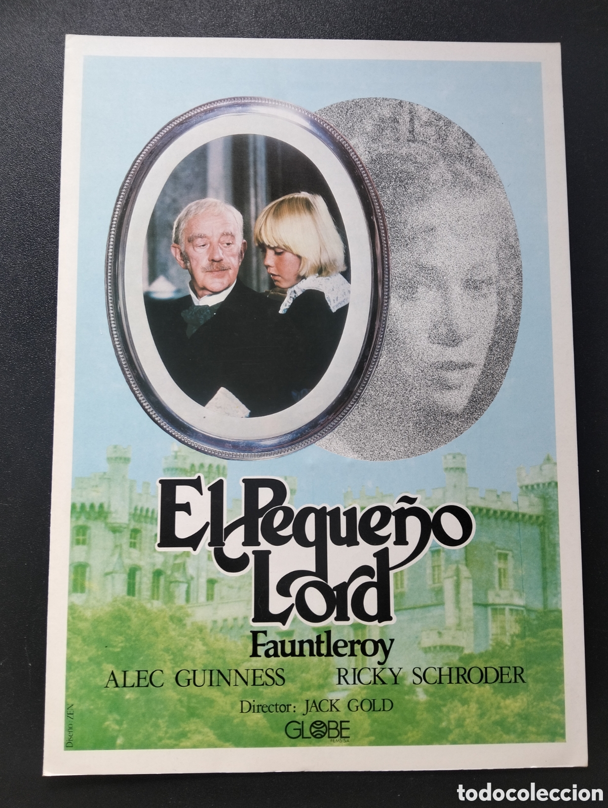 Cine: EL PEQUE&Ntilde;O LORD FAUNTLEROY, ALEC GUINNESS - GUIA CINE ORIGINAL CA69