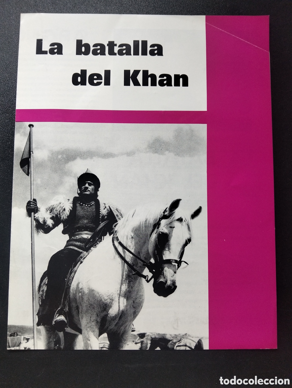 Cine: LA BATALLA DEL KHAN - CHARLES ARKIN - FRED HAKAN - GUIA CINE ORIGINAL CA69