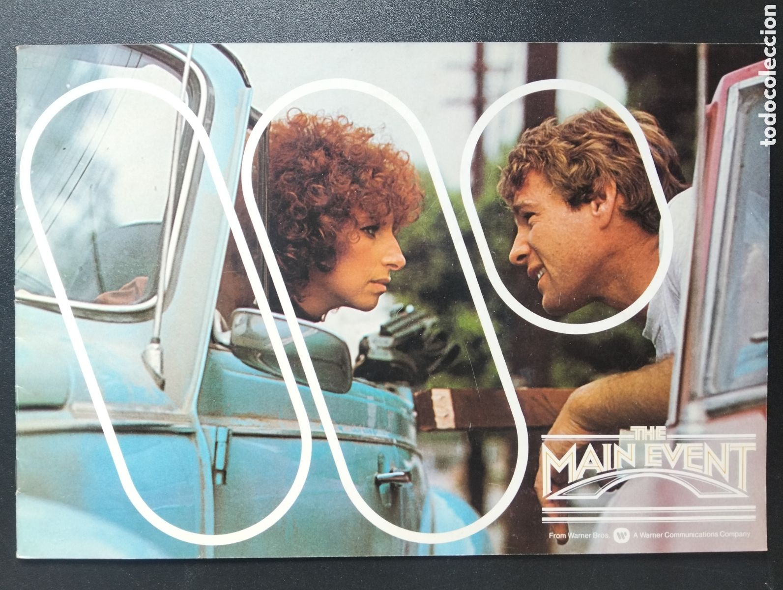 Cine: THE MAIN EVENT COMBATE DE FONDO 8 PAGINAS- GUIA CINE ORIGINAL CA69