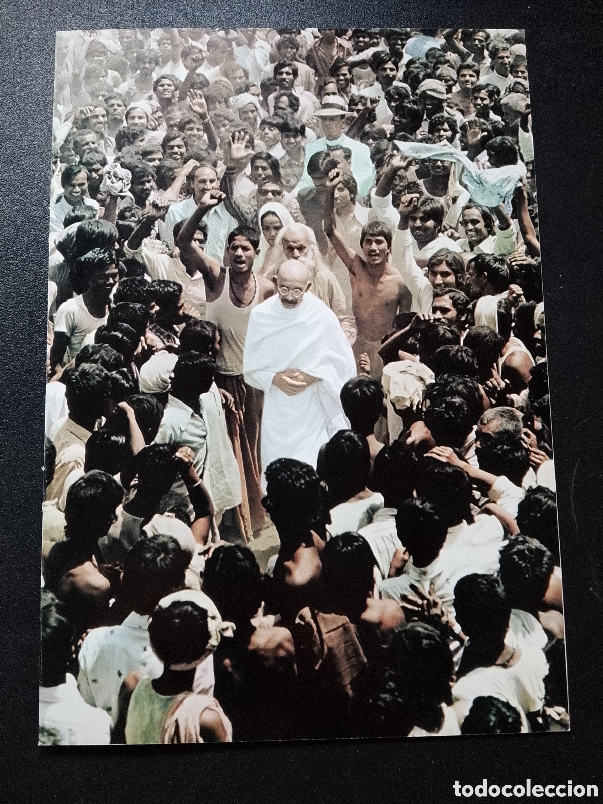 Cine: GANDHI GUIA DOBLE CON PUBLICIDAD DE PIRA&Ntilde;A II AMERICAN POP - GUIA CINE ORIGINAL CA71