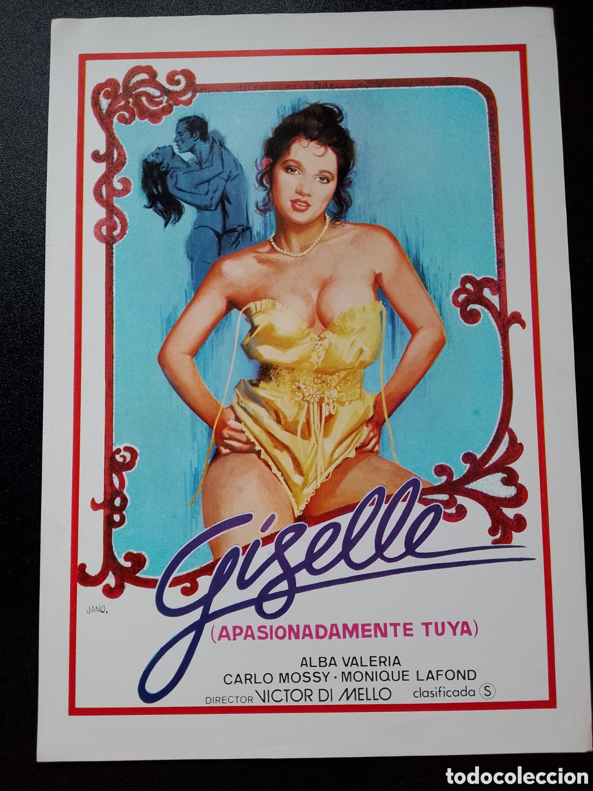Cine: GISELLE - VICTOR DI MELLO, ALBA VALERIA - JANO - GUIA CINE ORIGINAL CA70