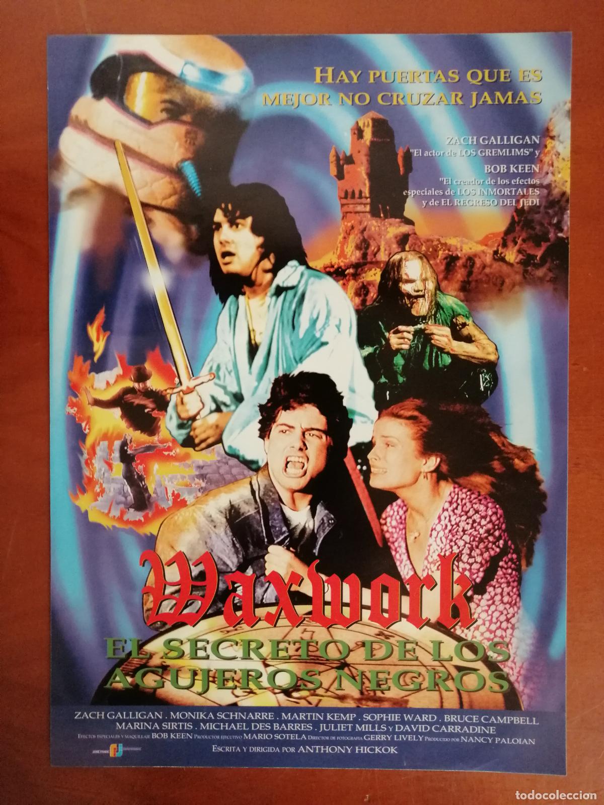 Cine: G11450 WAXWORK (EL SECRETO DE LOS AGUJEROS NEGROS)-SENCILLO