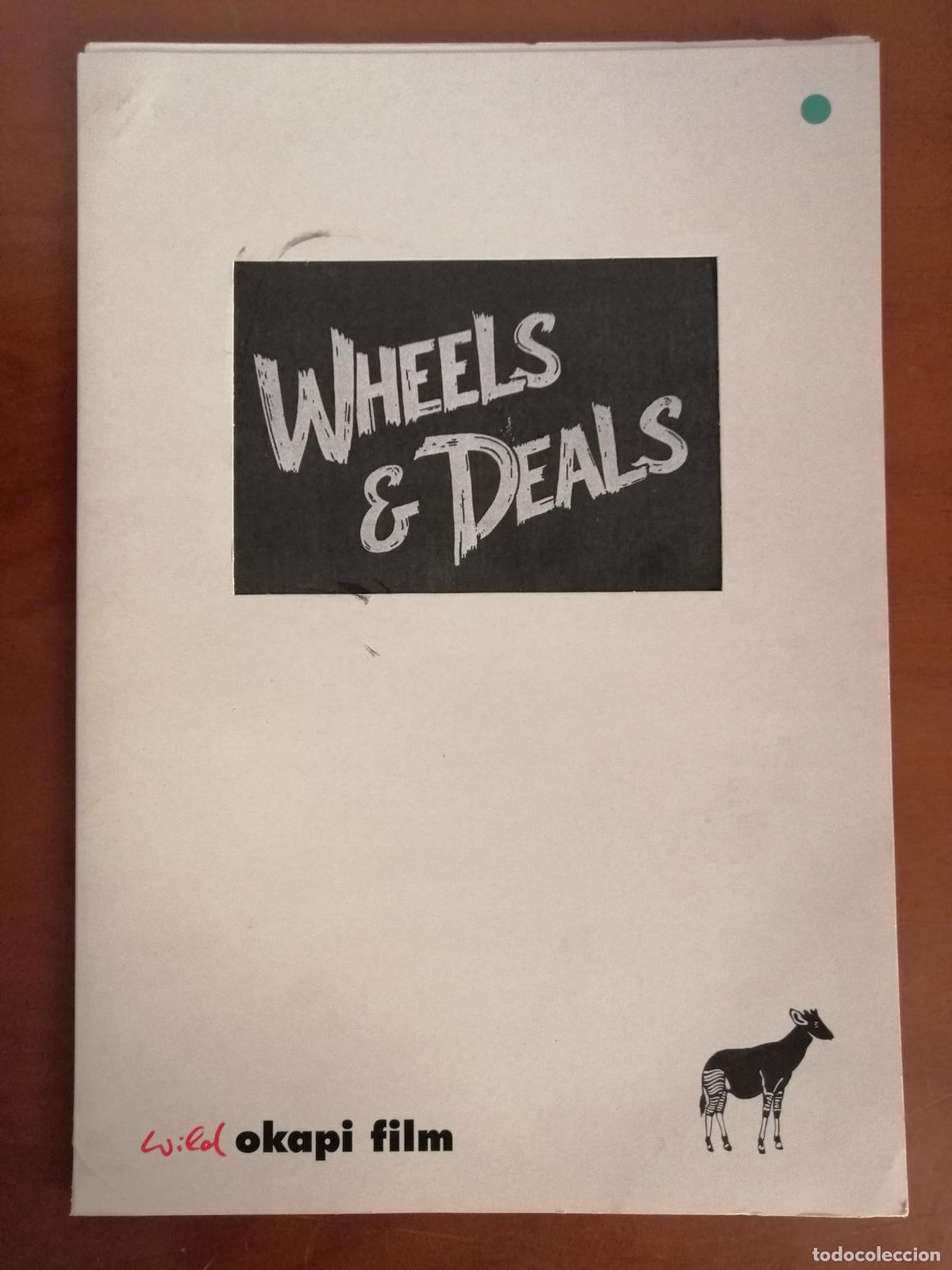 Cine: G11461 WHEELS Y DEALS-LIBRO 18 PAGINAS + FOTO EN CARPETA