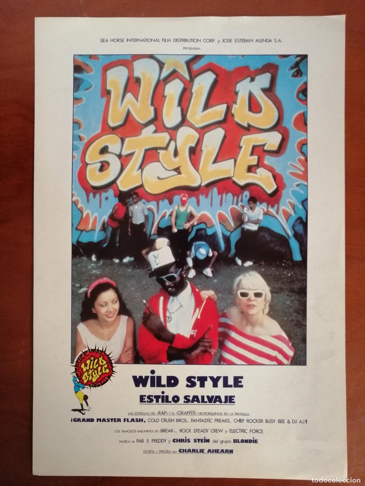 Cine: G11477 WILD STYLE (ESTILO SALVAJE)-SENCILLO