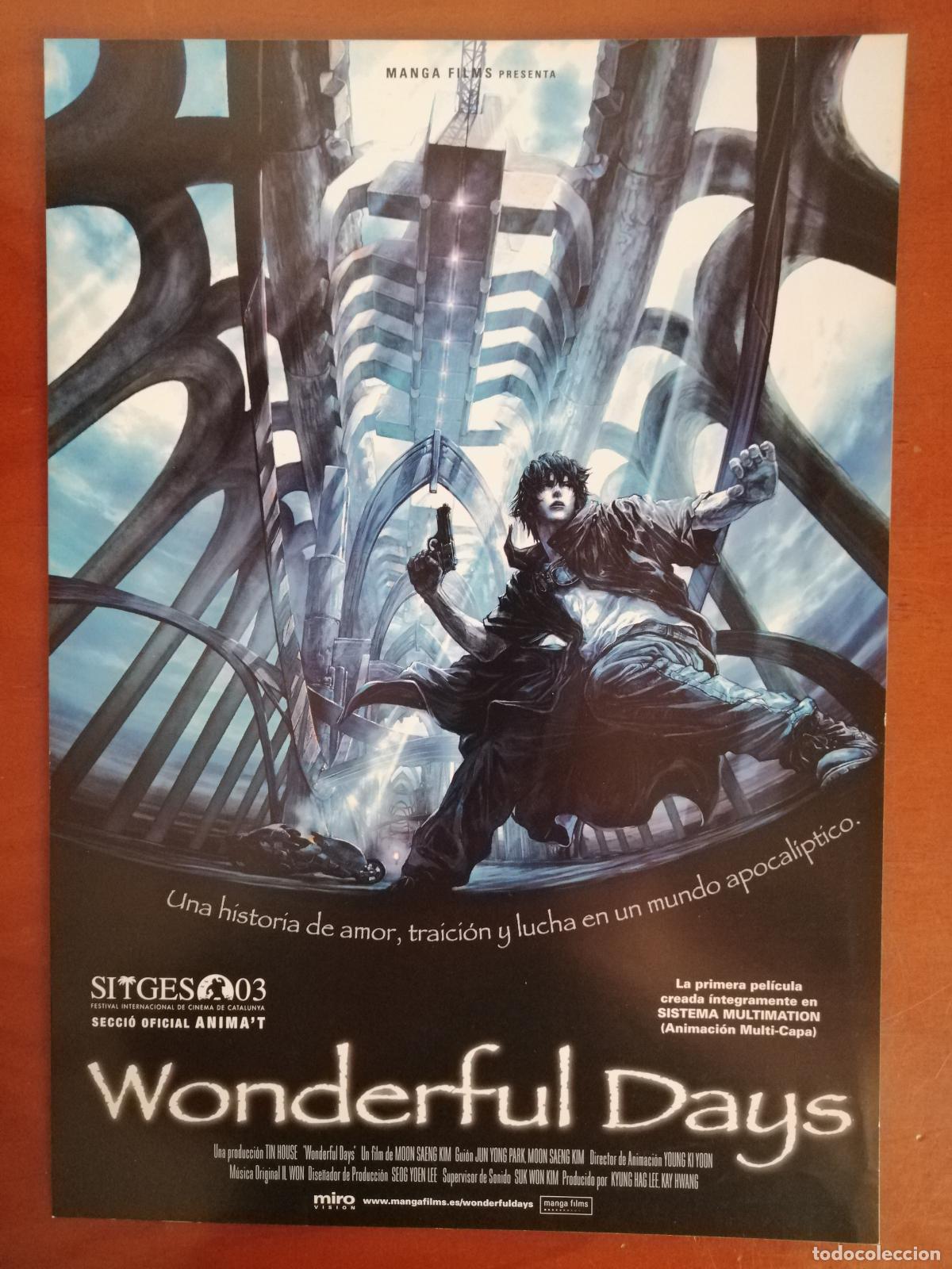 Cine: G11490 WONDERFUL DAYS-SENCILLO