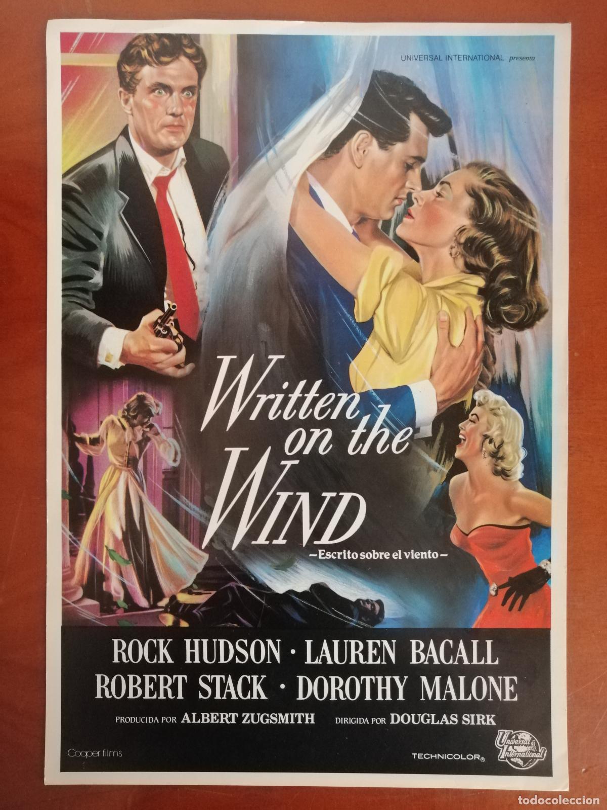 Cine: G11494 WRITTEN ON THE WIND (ESCRITO SOBRE EL VIENTO)-SENCILLO