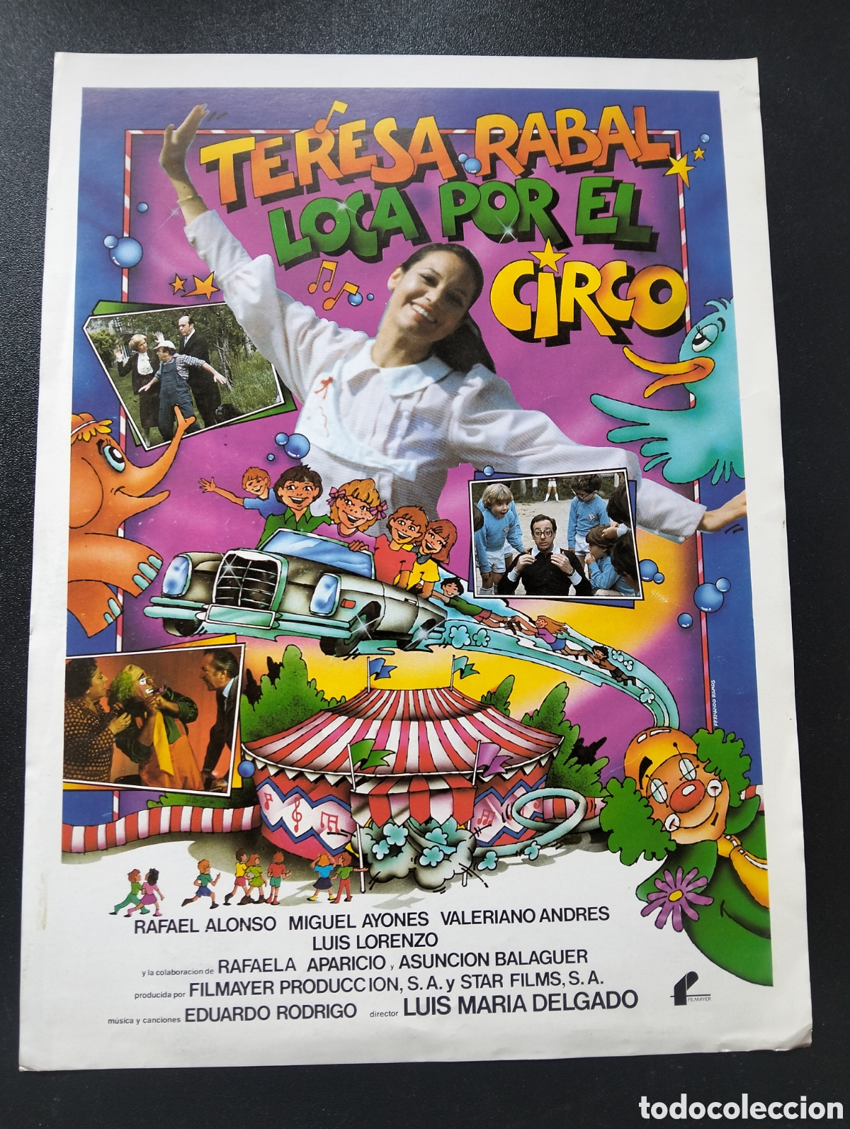 Cine: TERESA RABAL LOCA POR EL CIRCO GUIA CINE ORIGINAL CA70