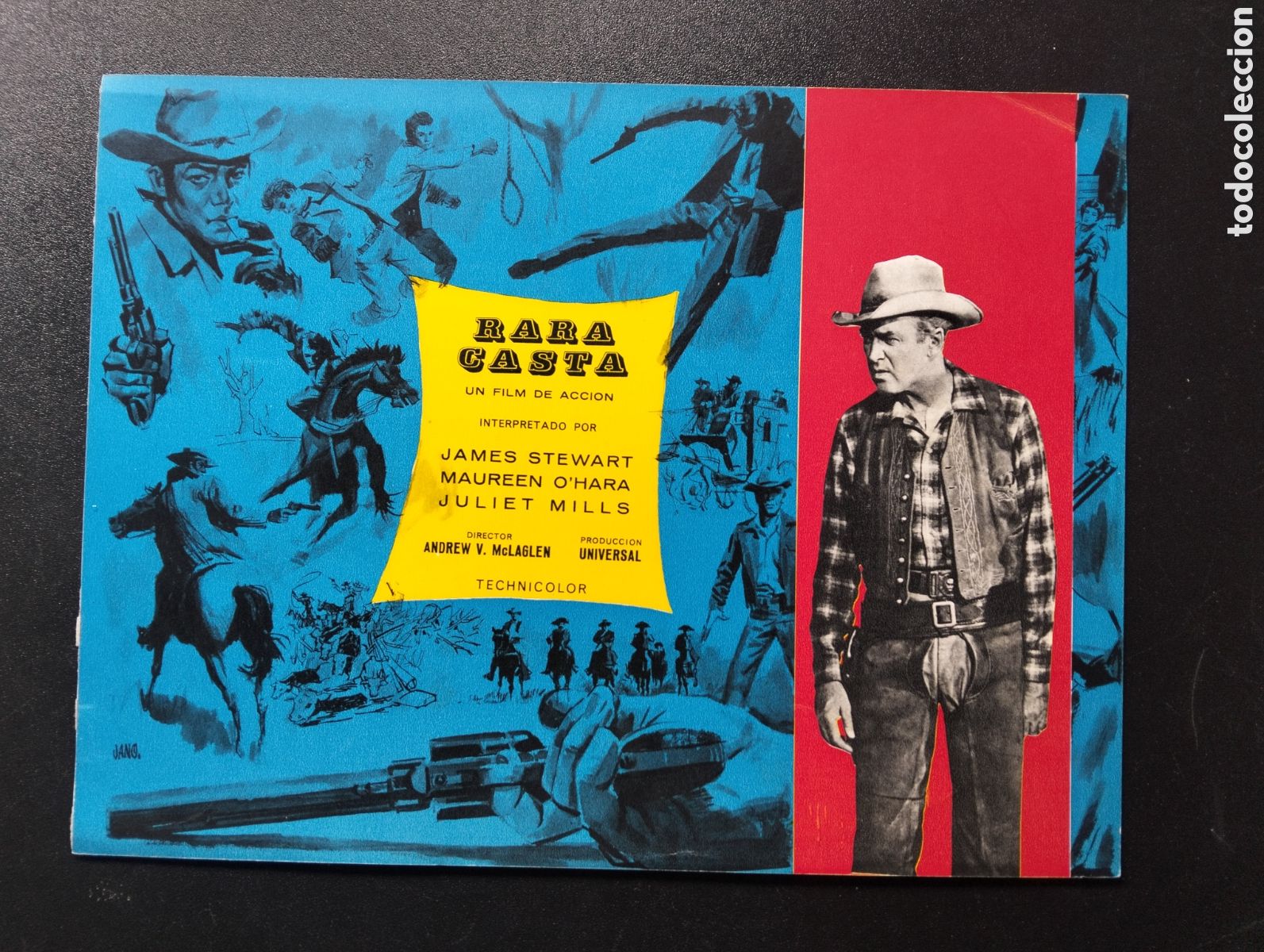 Cine: rara casta james stewart GUIA CINE ORIGINAL CA70