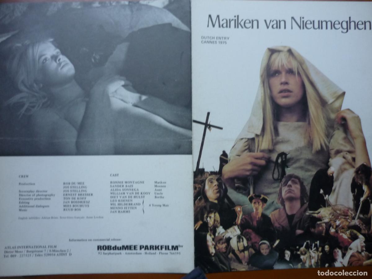 Cine: mariken van nieumeghen - guia publicitaria original extr. - Jos Stelling Sander Bais cine holanda