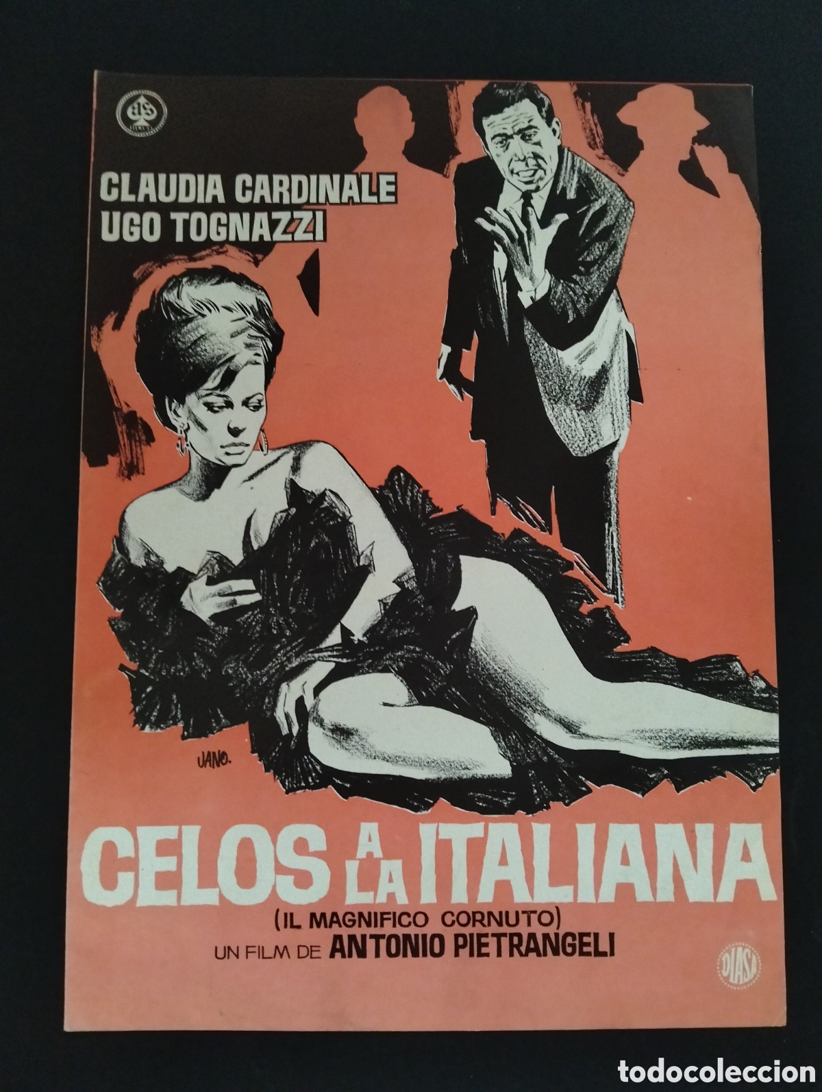 Cine: CELOS A LA ITALIANA, CLAUDIA CARDINALE GUIA CINE ORIGINAL CA74
