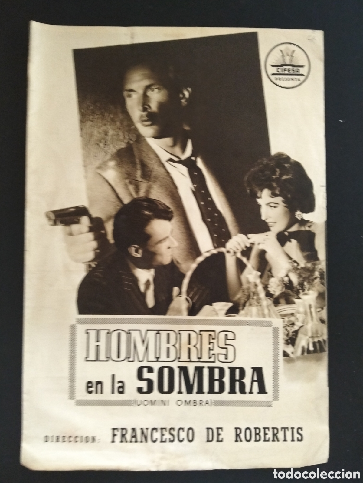 Cine: HOMBRES EN LA SOMBRA GUIA CINE ORIGINAL CA73