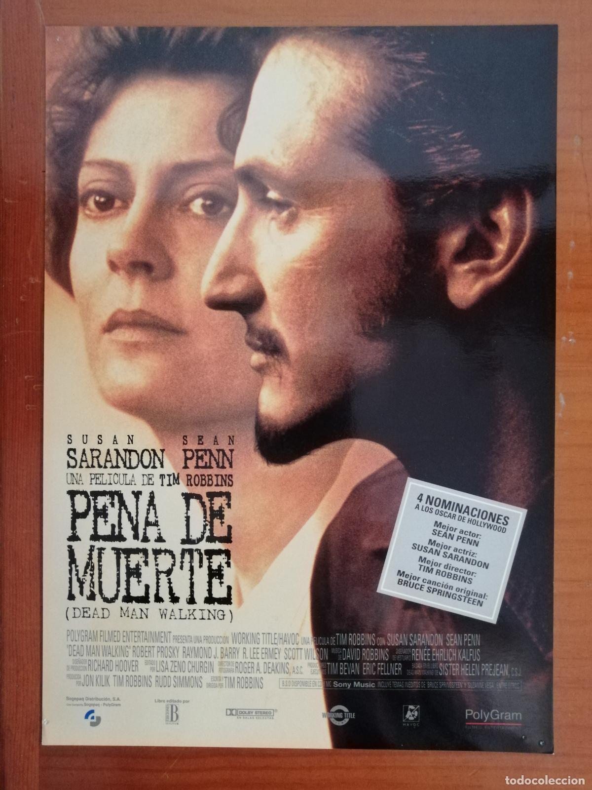 Cine: G8929 PENA DE MUERTE (DEAD MAN WALKING)-SENCILLO