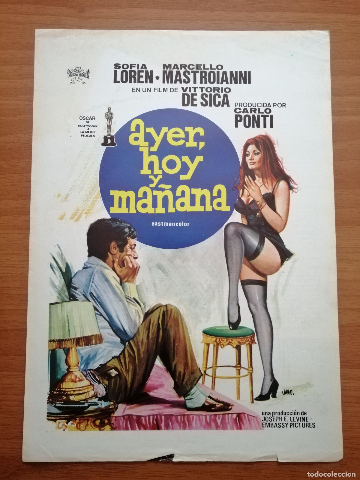 Cine: G844 AYER, HOY Y MA&Ntilde;ANA-DOBLE