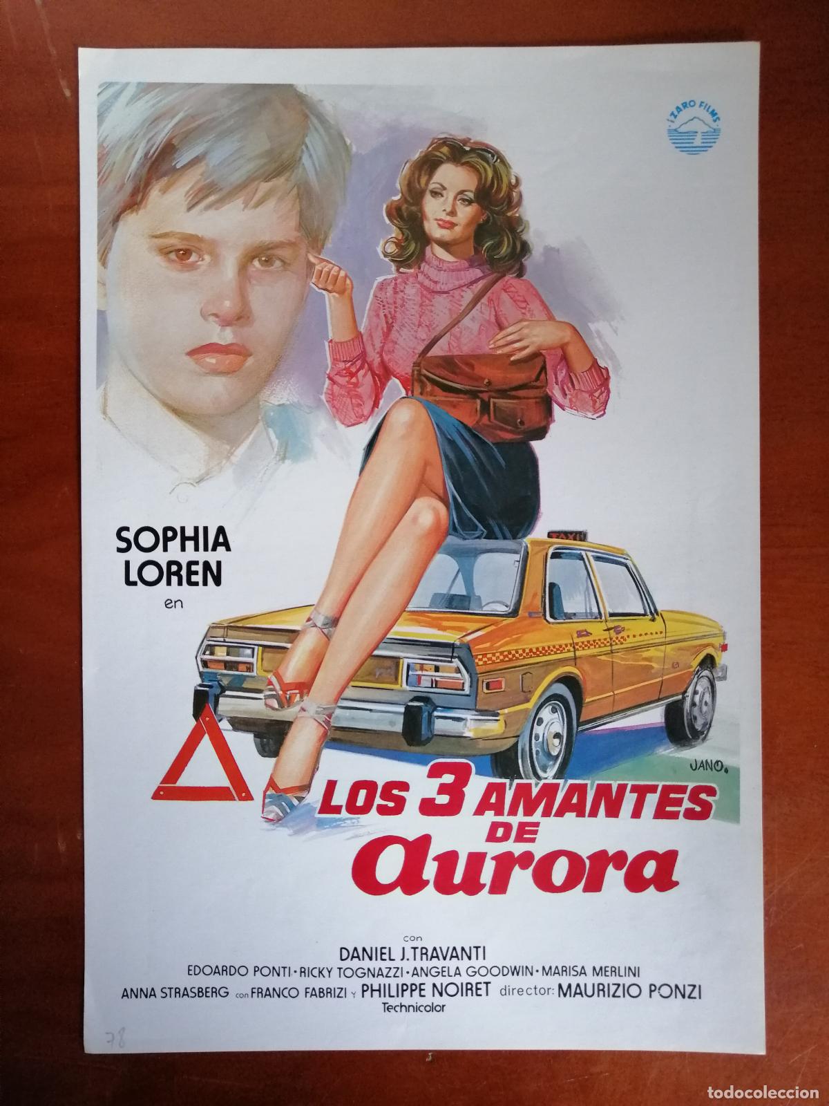 Cine: G7323 LOS 3 AMANTES DE AURORA-SENCILLO