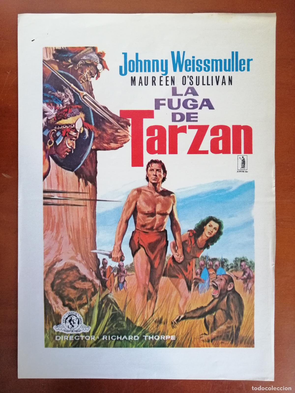 Cine: G6055 LA FUGA DE TARZAN-SENCILLO