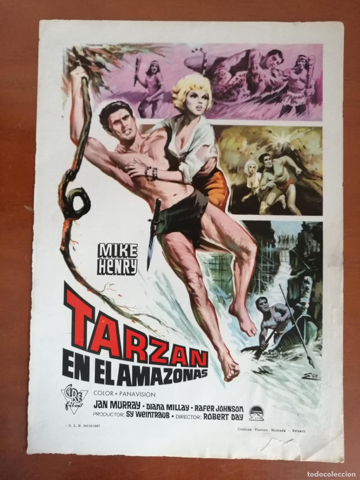 Cine: G10300 TARZAN EN EL AMAZONAS-DOBLE