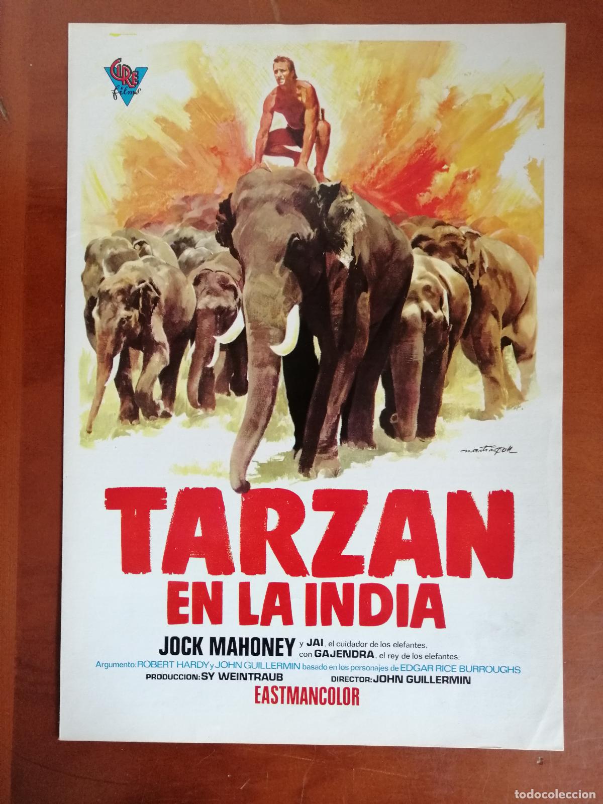 Cine: G10302 TARZAN EN LA INDIA-DOBLE