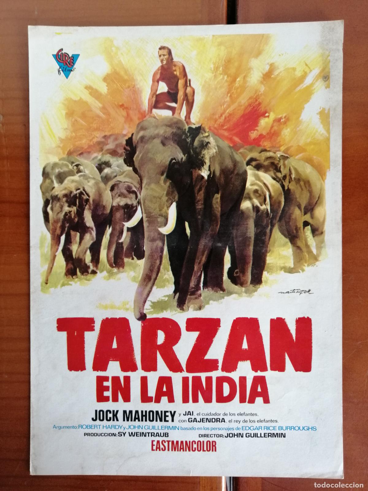 Cine: G10303 TARZAN EN LA INDIA-DOBLE
