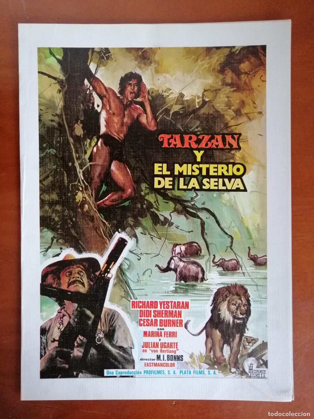 Cine: G10309 TARZAN Y EL MISTERIO DE LA SELVA-DOBLE