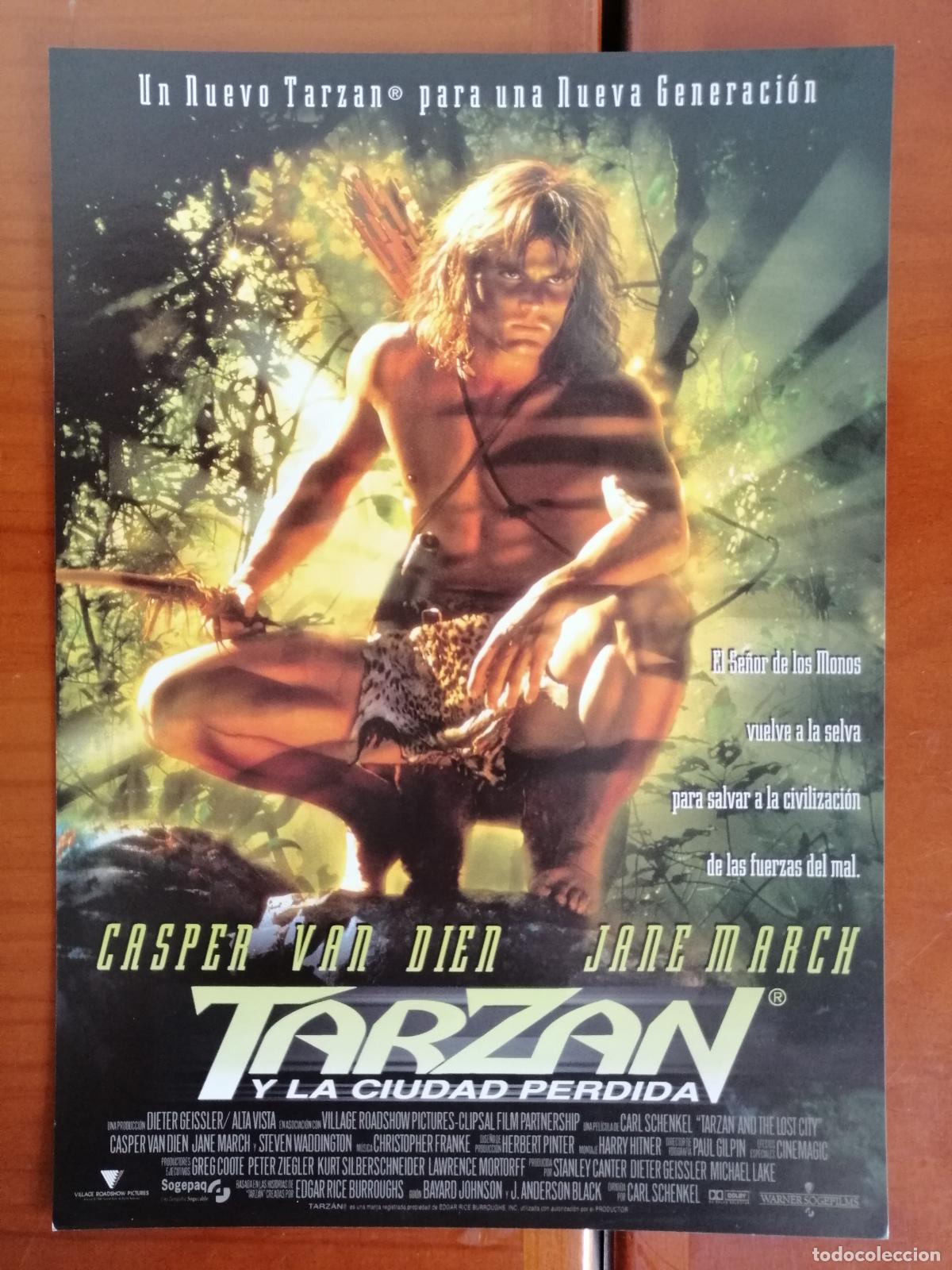 Cine: G10313 TARZAN Y LA CIUDAD PERDIDA-SENCILLO