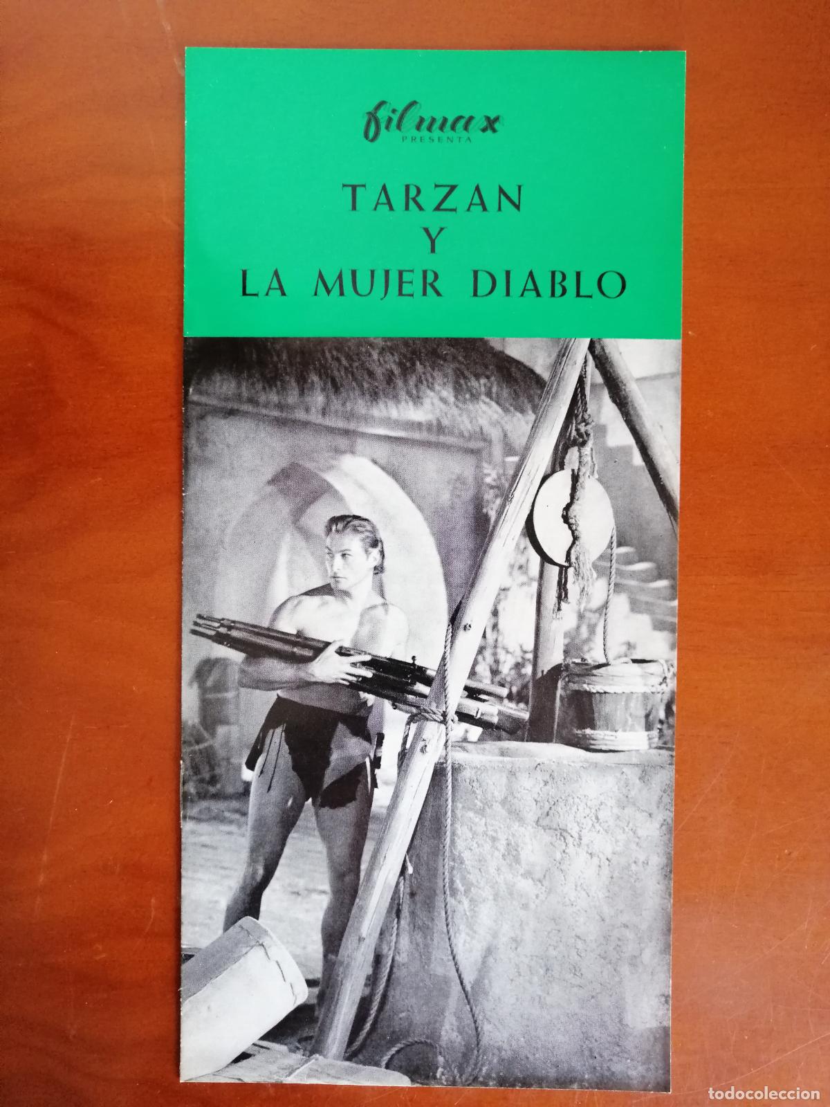 Cine: G10315 TARZAN Y LA MUJER DIABLO-LIBRO 8 PAGINAS