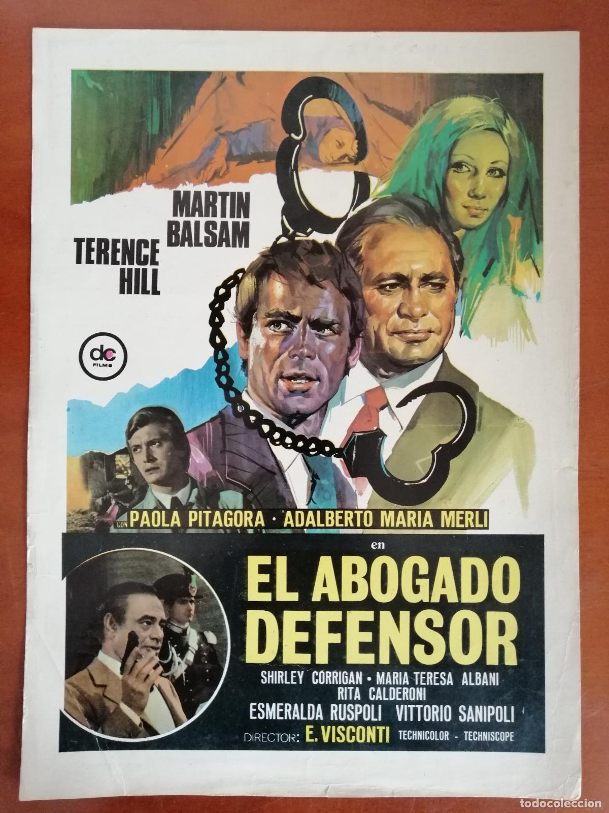 Cine: G2589 EL ABOGADO DEFENSOR-SENCILLO