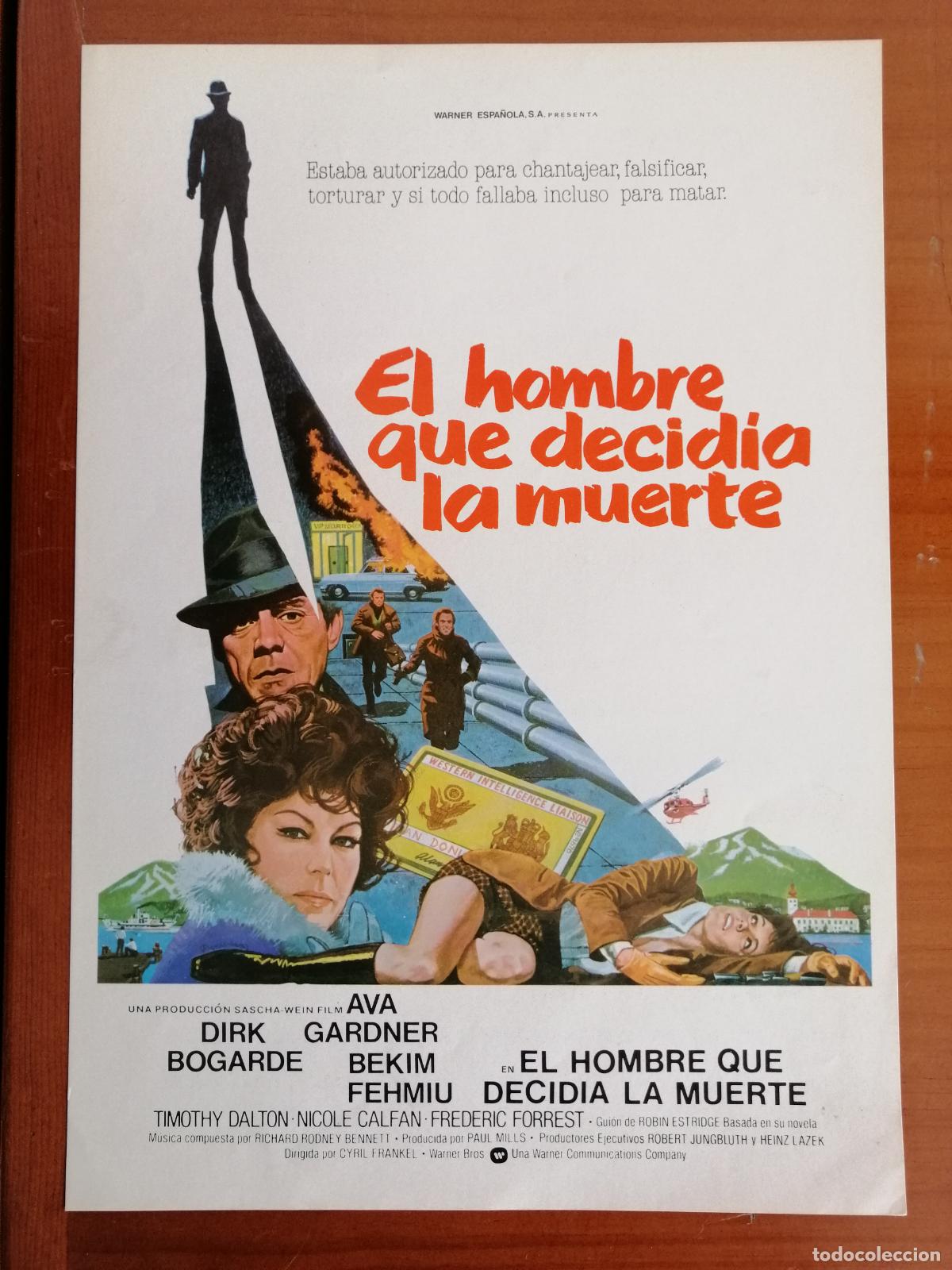 Cine: G3271 EL HOMBRE QUE DECIDIA LA MUERTE-SENCILLO