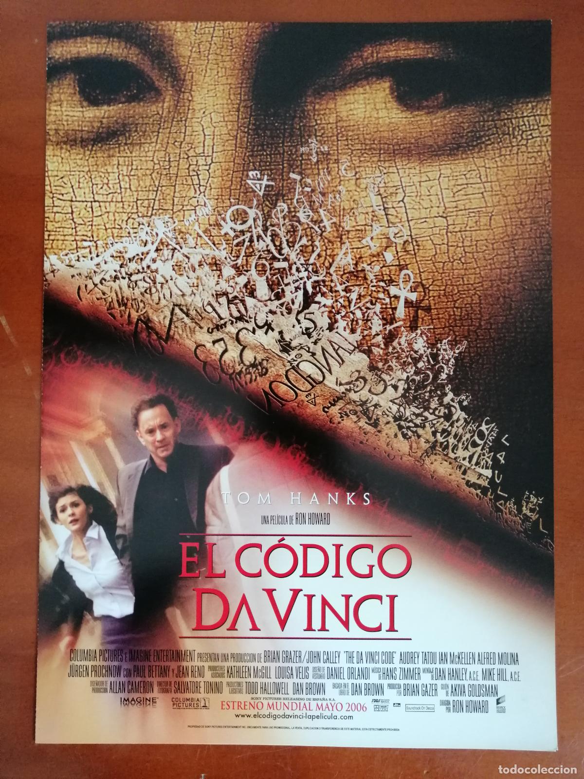 Cine: G2856 EL CODIGO DA VINCI-DOBLE