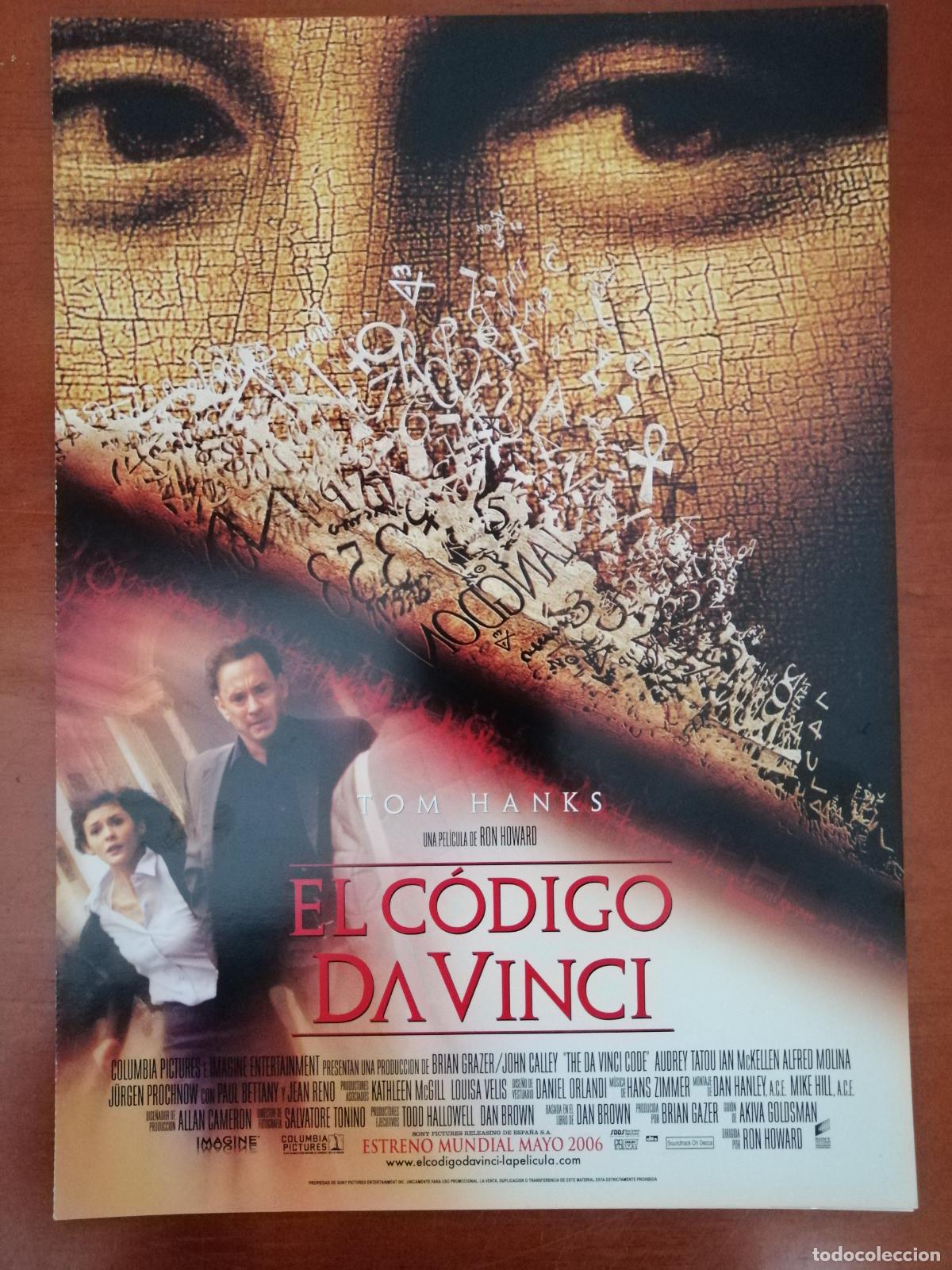 Cine: G2857 EL CODIGO DA VINCI-DOBLE