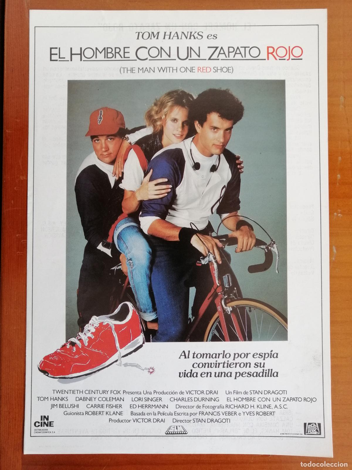 Cine: G3238 EL HOMBRE CON UN ZAPATO ROJO (THE MAN WITH ONE RED SHOE)-SENCILLO