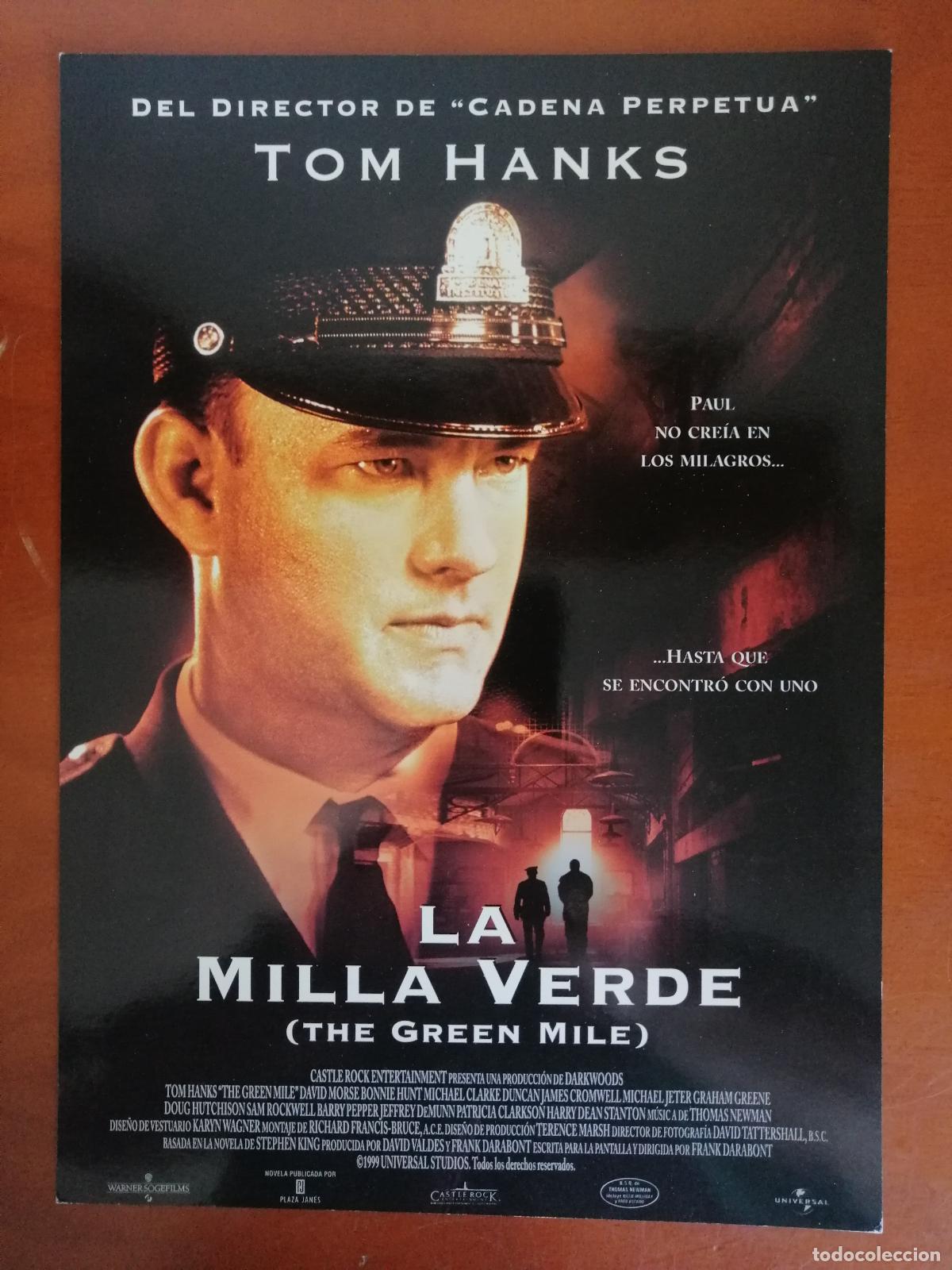 Cine: G6367 LA MILLA VERDE (THE GREEN MILE)-SENCILLO