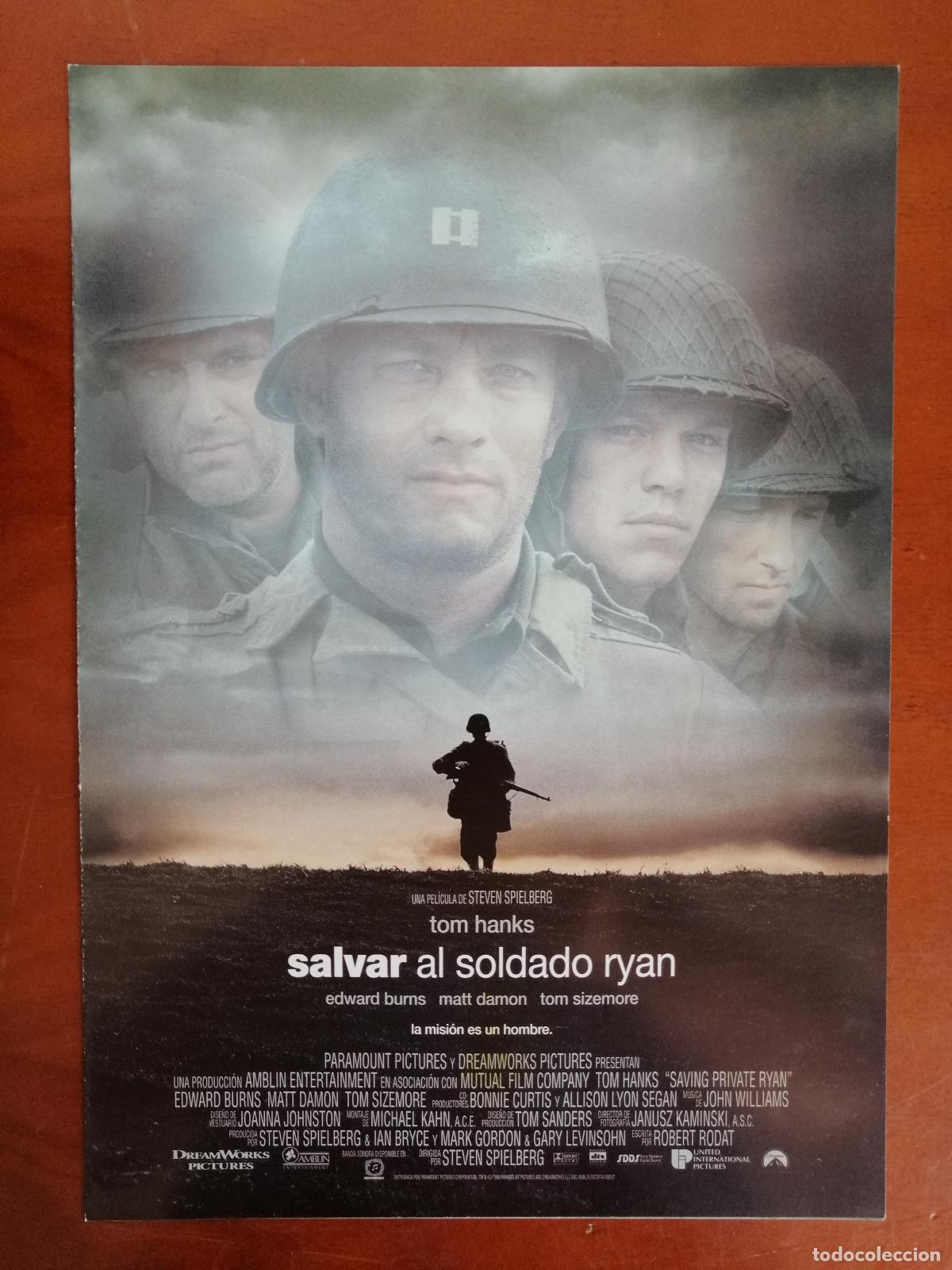 Cine: G9672 SALVAR AL SOLDADO RYAN-DOBLE