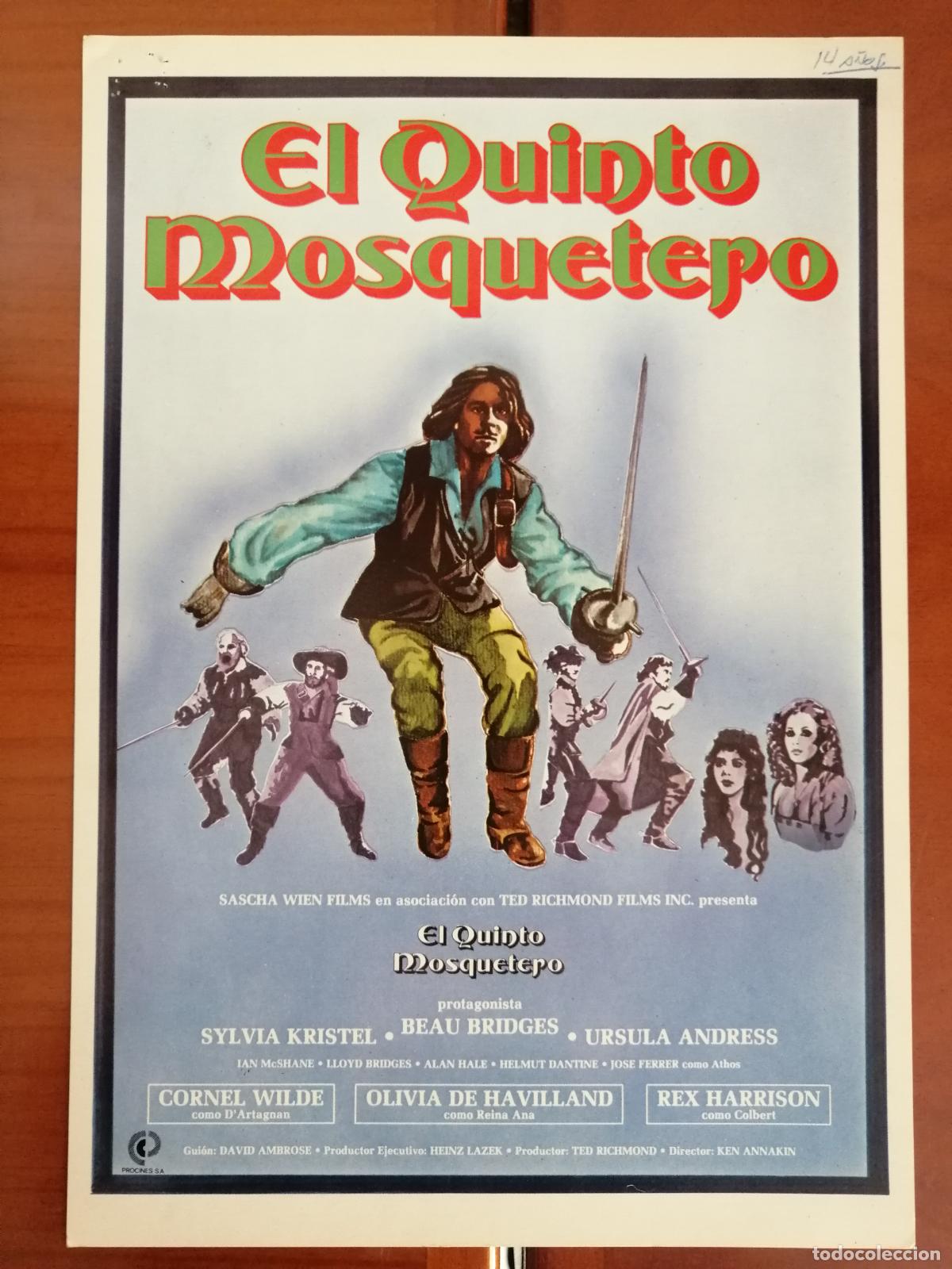 Cine: G3728 EL QUINTO MOSQUETERO-SENCILLO