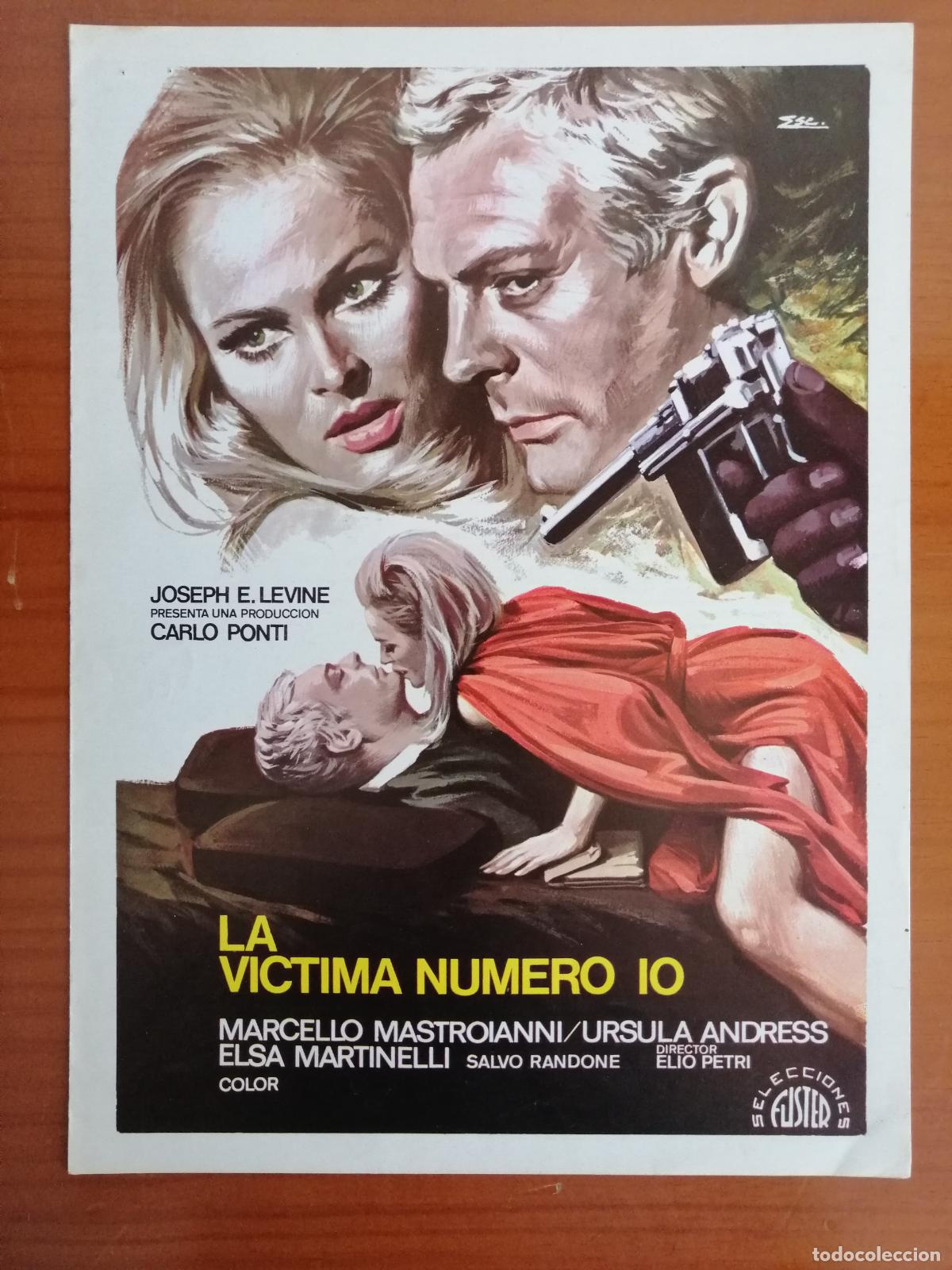 Cine: G6809 LA VICTIMA NUMERO 10-DOBLE