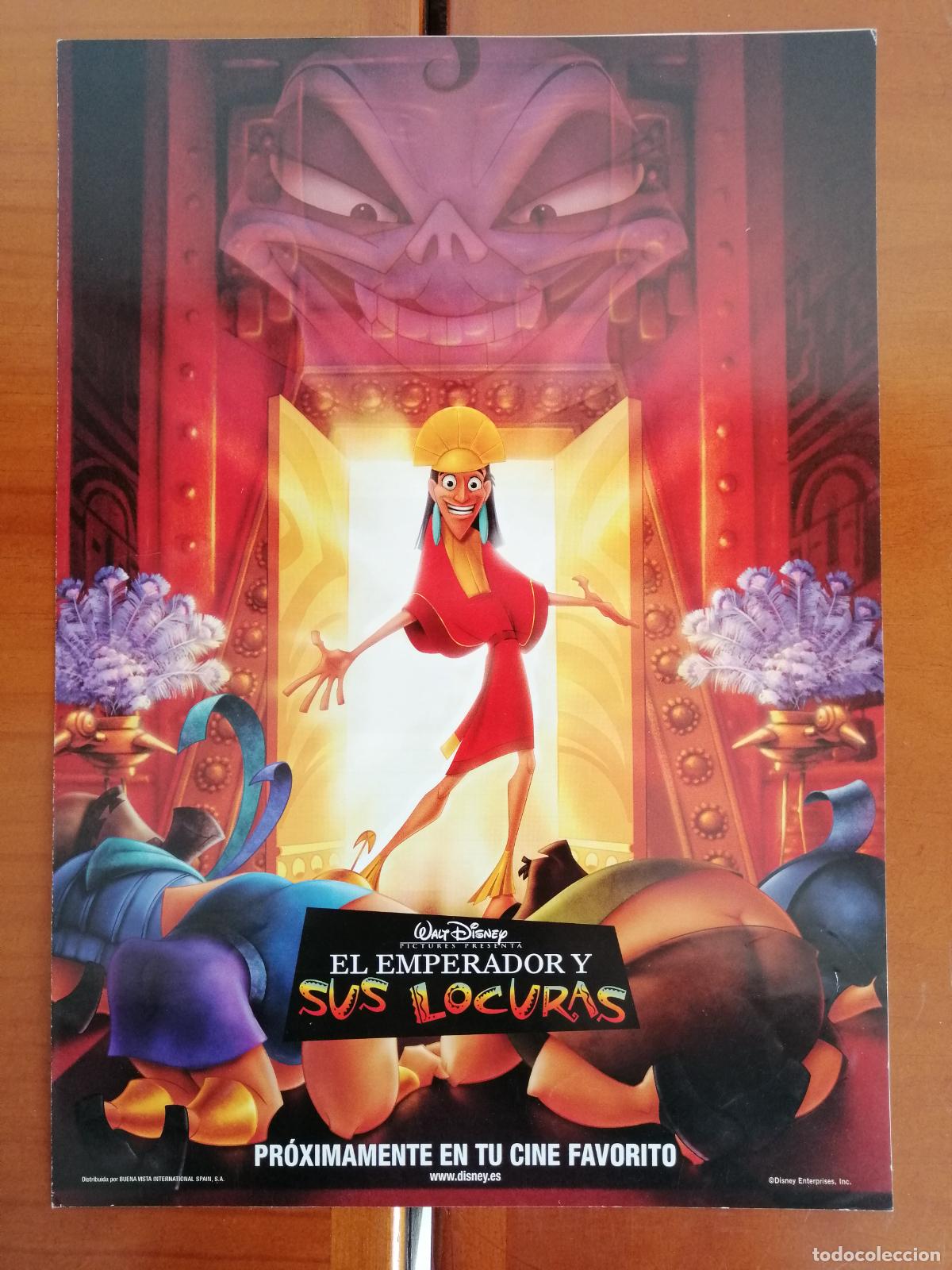 Cine: G3014 EL EMPERADOR Y SUS LOCURAS-DOBLE-DIBUJOS ANIMADOS