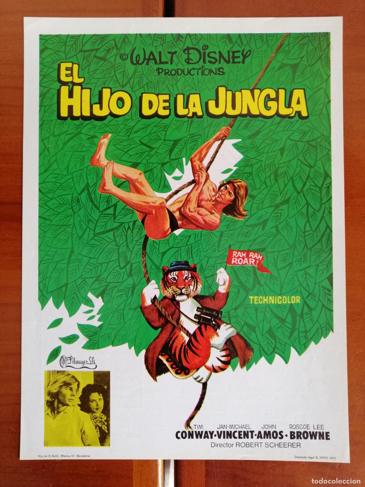 Cine: G3225 EL HIJO DE LA JUNGLA-SENCILLO
