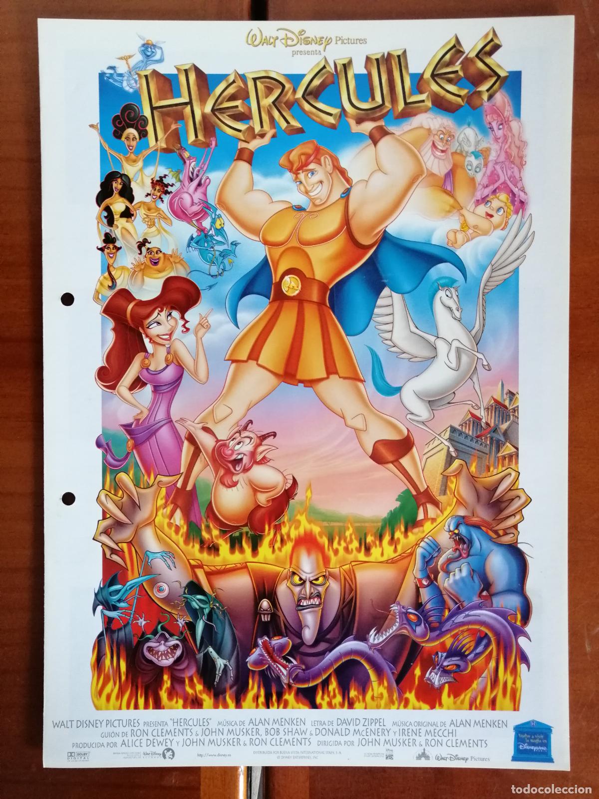 Cine: G5086 HERCULES-DOBLE-DIBUJOS ANIMADOS