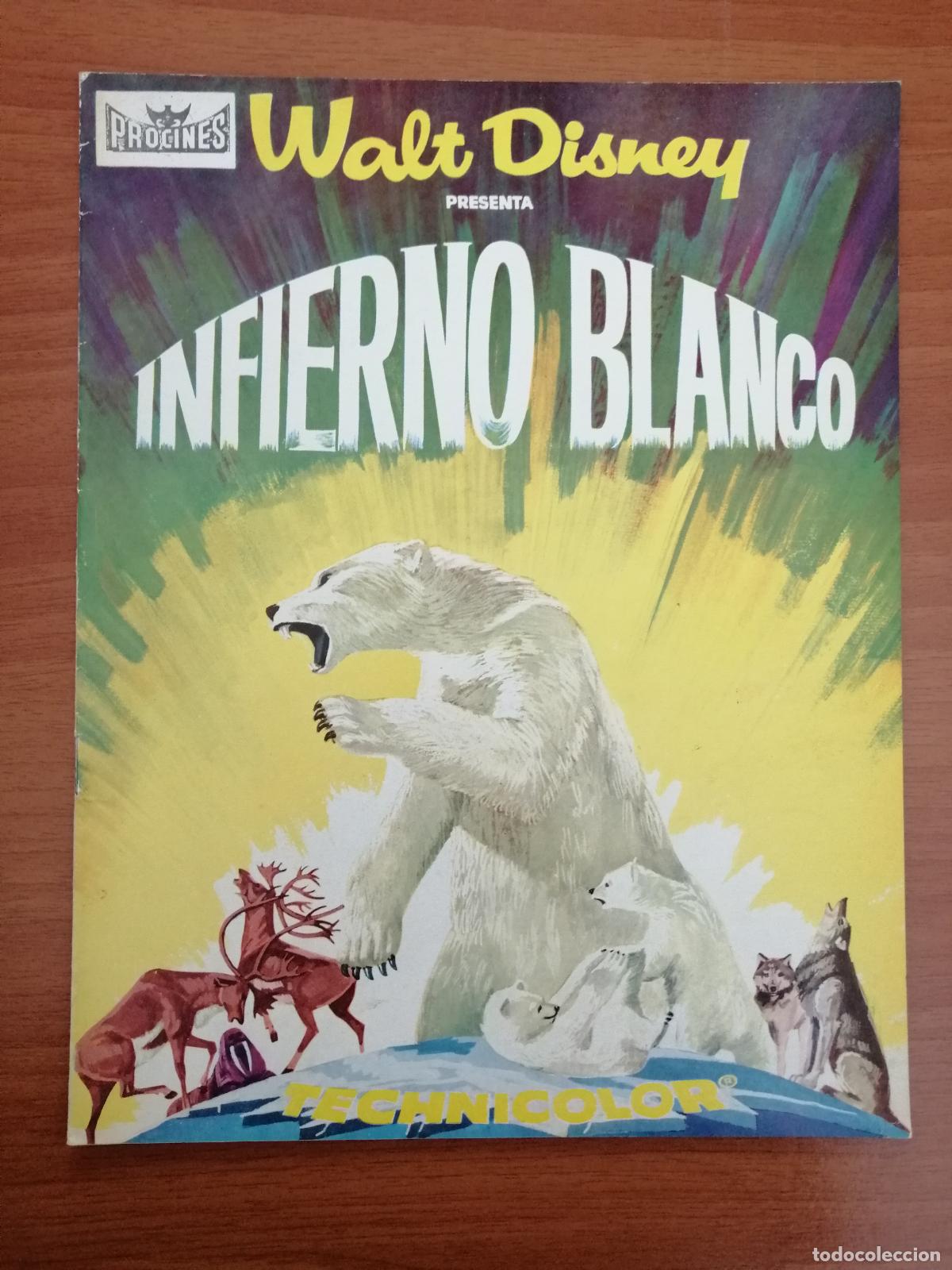 Cine: G5329 INFIERNO BLANCO-LIBRO 12 PAGINAS