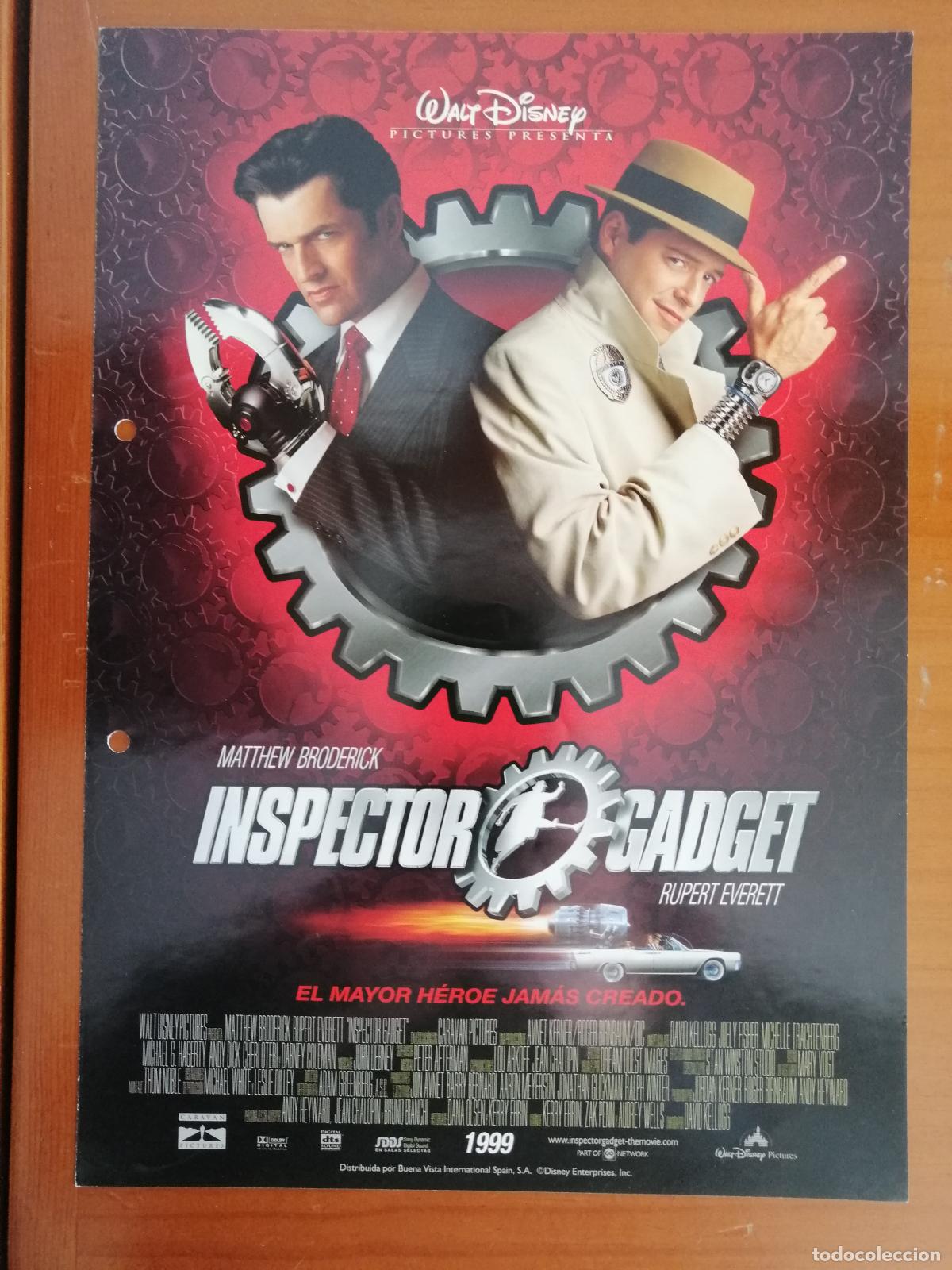 Cine: G5356 INSPECTOR GADGET-DOBLE-DIBUJOS ANIMADOS