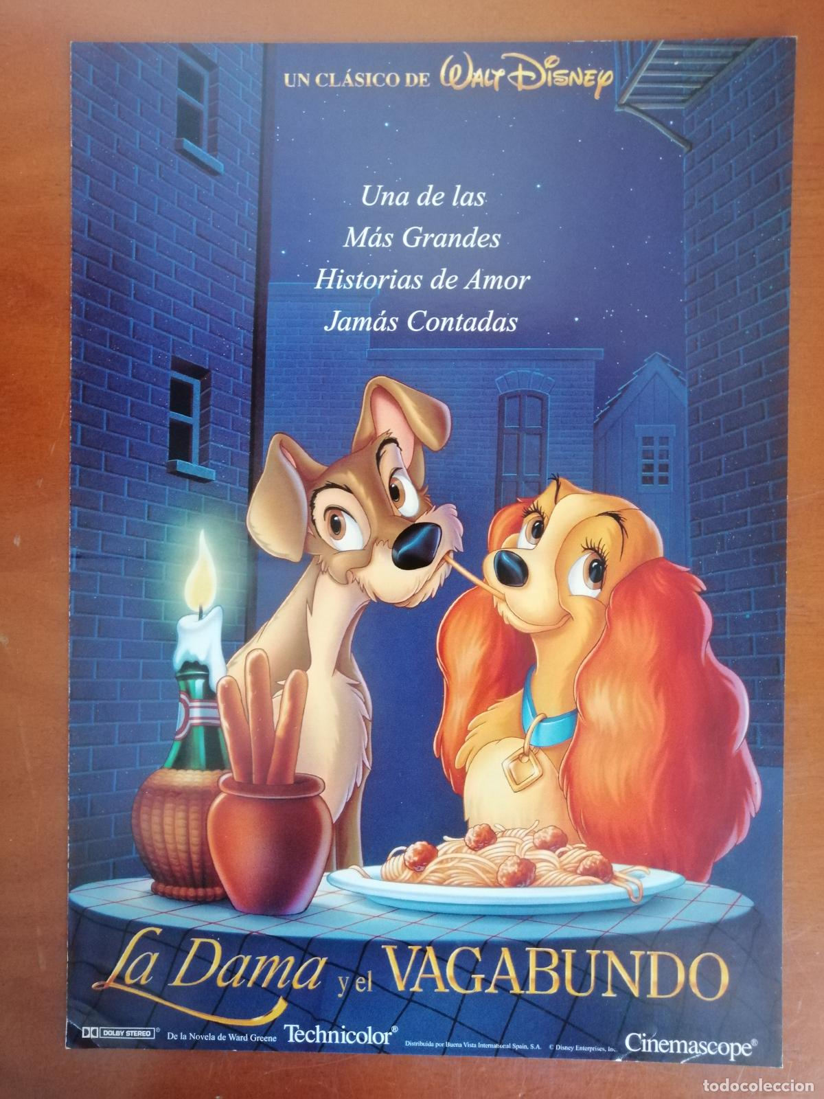 Cine: G5928 LA DAMA Y EL VAGABUNDO-DOBLE-DIBUJOS ANIMADOS