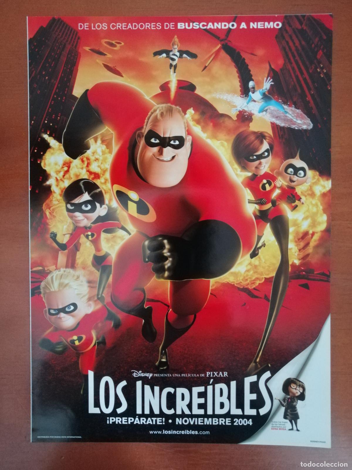 Cine: G7517 LOS INCREIBLES-DOBLE-DIBUJOS ANIMADOS